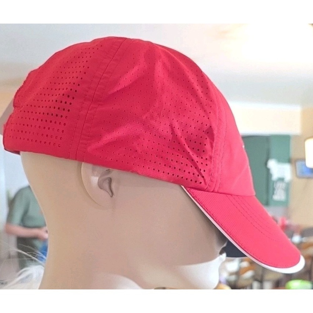 NIKE Swoosh Heritage86 2024 Olympic‎ Paris Coca Cola  Sponsor Adjustable Red Hat - Picture 10 of 11